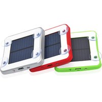 100% Original Self-Patent 2600mah 5V 1A Window Solar Charger, Portable Solar Charger Power Bank with Sucker