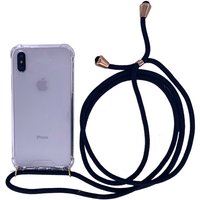 transparent tpu airbag custom shockproof acrylic sling cell phone case with lanyard rope shoulder strap for samsung galaxy s10