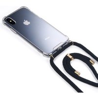 Smartphone Necklace Cross body TPU Clear Transparent Phone Case with Strap Band for Huawei P30 Pro for Iphone 11