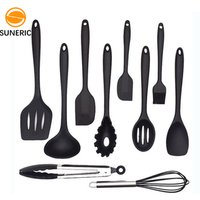 Silicon spatula utensils cooking accessories tool set silicone tools kitchen utensil