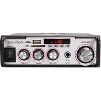 Kinter-004A amplifiers home 220V power amplifier with fm sd/usb/mic/digital display