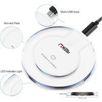 Mobile Phone Use CE&FCC&ROHS 5W qi wireless charger for samsung iphone