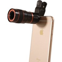Portable Mobile Phone Universal Telephoto Lens 8x Zoom Optical Telescope Camera Lens