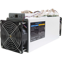 Used asic Innosilicon A9 ZMaster Equihash algorithm with hashrate of 50ksol/s power consumption of 620W with psu