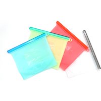 Fda Standard Silicone Stasher Reusable Silicone Food Storage Bag