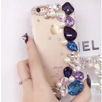 Luxury Cell Phone case Soft TPU case with Rhinestone for iphone6 6p 7 7p 8 8p x xs xsmax xr diamond back cover