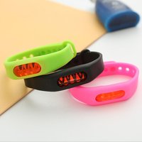 Amazon hot sale Silicone Natural oil Mosquito Repellent Bracelet Band for Adults Kids Indoor Outdoor Travel wristband