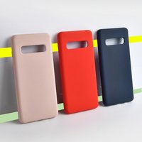 Ultra Thin Soft Silicone Phone case For Samsung S10 Plus Liquid Silicone Case For Samsung Galaxy S9/S8/S10 Plus