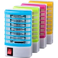 LED Socket Electric Mosquito Fly Bug Insect Trap Killer Zapper Night Lamp Lights