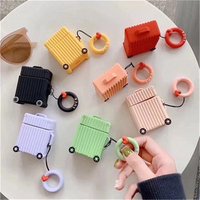 2019 Hot Selling For Apple Airpod Case Silicone Cartoon 3D Earphone Case For iPhone Airpods