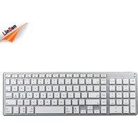 Hot Selling for Apple iMac Aluminum Bluetooth Keyboard Slim Wireless Keyboard BK3001
