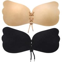 Adhesive Strapless Silicone Push Up Bra