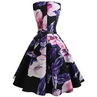 Floral Printed Skirt Dress