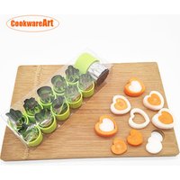 Hot selling 12 pieces of stainless steel cookie cutter biscuit cutter fruit and vegetable cutter for kids