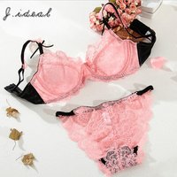Sexy Lace Bra Briefs Set