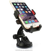 360 Degree Rotation adjustable Universal Car Holder for all phone brands, Car window Windshield Mount phone stand bracket