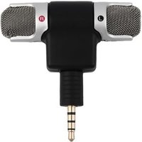Portable Mini Mic Digital Stereo Microphone for Recorder PC Mobile Phone