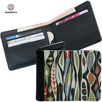 2019 New Arrival SUPERNOVA Sublimation Products, Blank Sublimation Men Wallet , Sublimation Leather Blanks