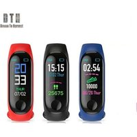 2019 Cheapest smart bracelet band m3 with color screen smart watch wrist band activity fitness tracker smart bracelet watch M3