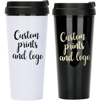 free samples takeaway travel black 16 oz acrylic tumbler