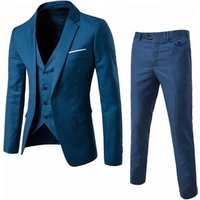 Western Style Blazer Trousers Wedding Suit