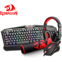 Hot Product Redragon 112 Keys RGB Gaming Keyboard And Mouse Set