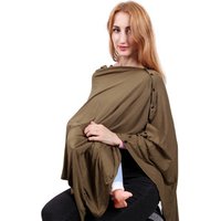 Comfortable Breastfeeding Nursing Cover Adjustable Button