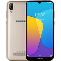 2019 New 3G Smart Phone DOOGEE Y8C, 1GB+16GB Dual Back Cameras, Face ID, 6.1 inch Water-drop Screen Android 8.1