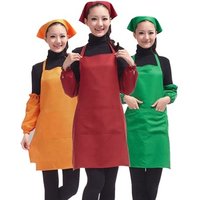 Custom wholesale cheap printed kitchen apron logo bbq cooking apron