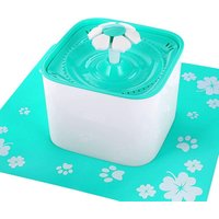 Automatic Pet Water Fountain Electric Animal Drinking Fountain 2.5L with 4 Replacement Filters for Cats, Dogs and Small Animals