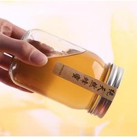 Hot sale high quality Glass Bottle Jar Glass Storage Jar for Honey