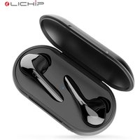 LICHIP TWS truly wireless charging charger charge earbuds earphone powerbank with charging case box power bank