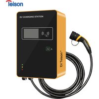 7KW EV charger AC electric vehicle charging stations type2 5m cable