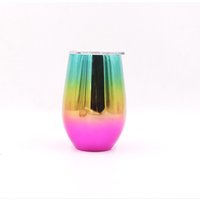 2019 hot selling 18oz single wall stainless steel stemless wine cup, travel coffee cup with lid for keeping coffee, wine