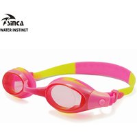 Quality products children professional 100% UV Protection silicone straps swimming goggles kids