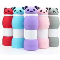Foldable Silicone BPA Free Drinking Water Bottle