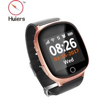 D100 GPS Smart Watch 1.54" LCD Screen 240*240 GPS +LBS + WiFi Location Tracking Fall-down Alarm SOS GPS Watch for Old People