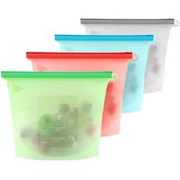 Large Silicone Food Storage Bags Tight Seal