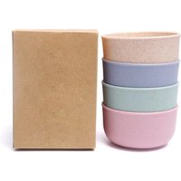 Eco-Friendly Food Grade plastic Bowl For Kids Creative tableware degradable wheat straw baby price bowl for family