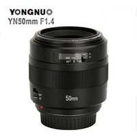 YONGNUO YN50mm F1.4 Standard Prime Lens Large Aperture Auto Focus (AF) Manual Focus (MF) 50mm Lens