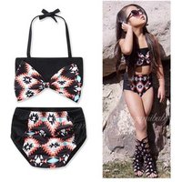 Geometric Print Bikini Swimsuit