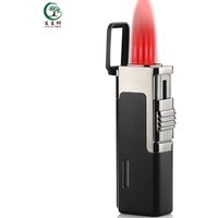 New Items Arrival High Quality Windproof Refillable Jet Gas Lighter For Cigar&Cigarette&Kitchen&BBQ With Cheap Price