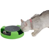 Interactive Toy Running Mice Scratch Pad & Catnip