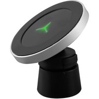 2018 Private label cellphone charge qi wireless magnetic car mount phone charger for apple iPhone 8 X portable wireless charger