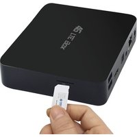 Newest 4G LTE Android Tv box Amlogic S905X 64bit TV box with sim card slot support Asia , Africa , US ,EU