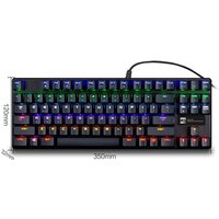 Programmable With RGB Backlit Computer Gaming Mechanical Keyboard For DOTA