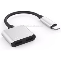 Hot selling on Amazon mobile phone micro usb cable 8 pin usb to 3.5mm audio adapter cable aux for all iPhone
