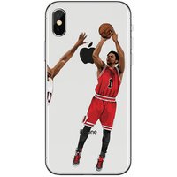 Wholesale NBA all stars cellphone case cartoon men basketball mobile phone case for iphone 6 7 8 X XR XS Max