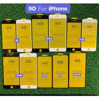 For iPhone X 8 7 6 S Plus 9D Ultra-thin tempered glass screen protector protective glass film for iphone XS MAX XR