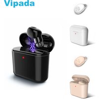 BL1 Single Mini Bluetooth Earphone with Charger Box Charging Case Mic